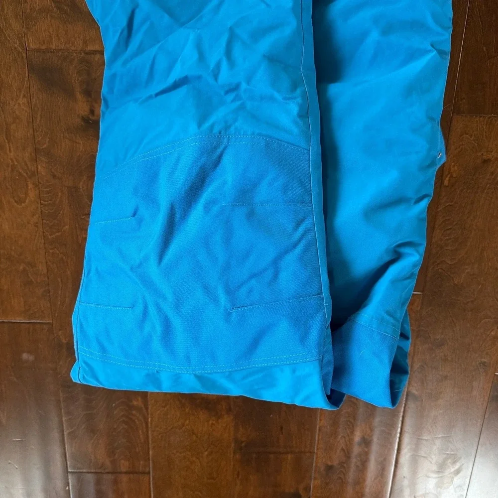 Lands End Squall Waterproof Insulated Snow Pants Boys Girls 16 Blue Winter Ski